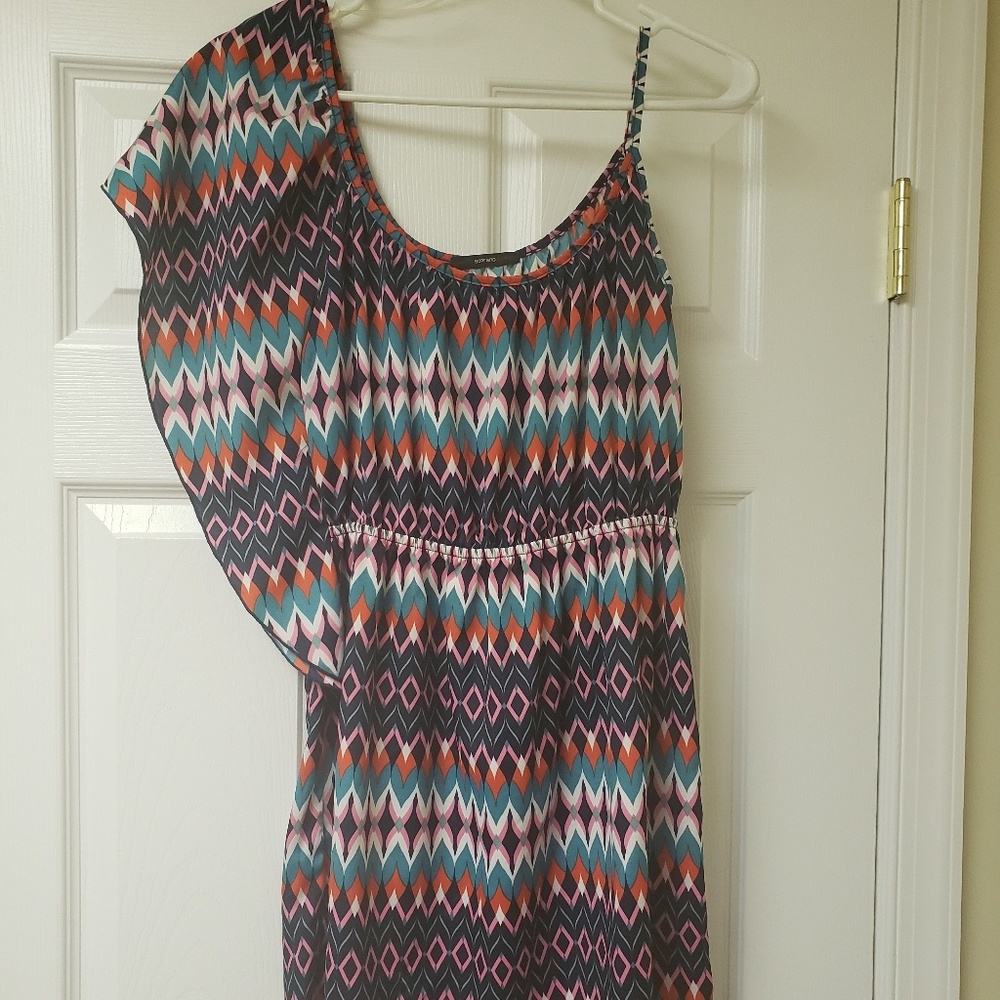 Patterned Sun Dress - Picture 2 of 6